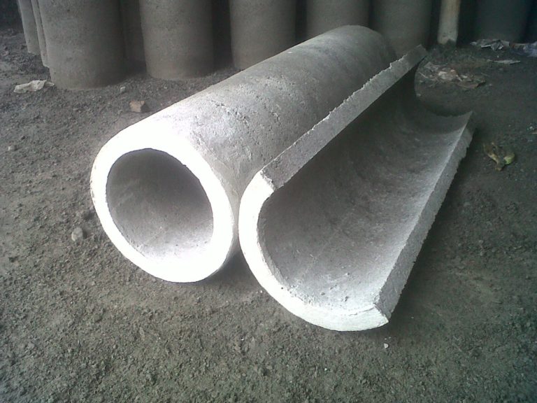 Buis Beton bandung setengah Lingkaran