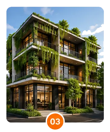 Bangunan Komersial Green Building