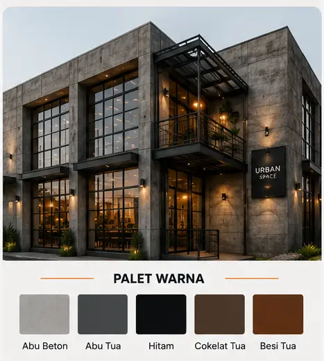 Contoh warna industrial