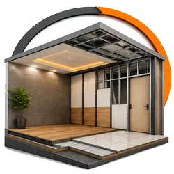 Flooring, Ceiling & Partisi