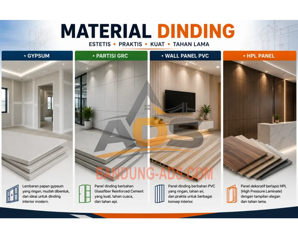 Material Dinding