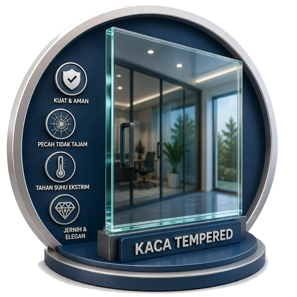 Kaca Tempered