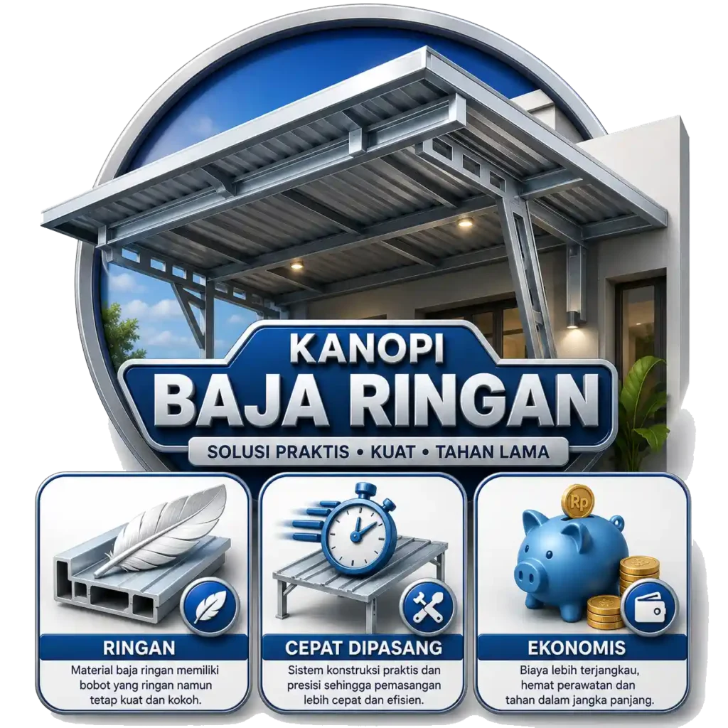 Kanopi Baja Ringan