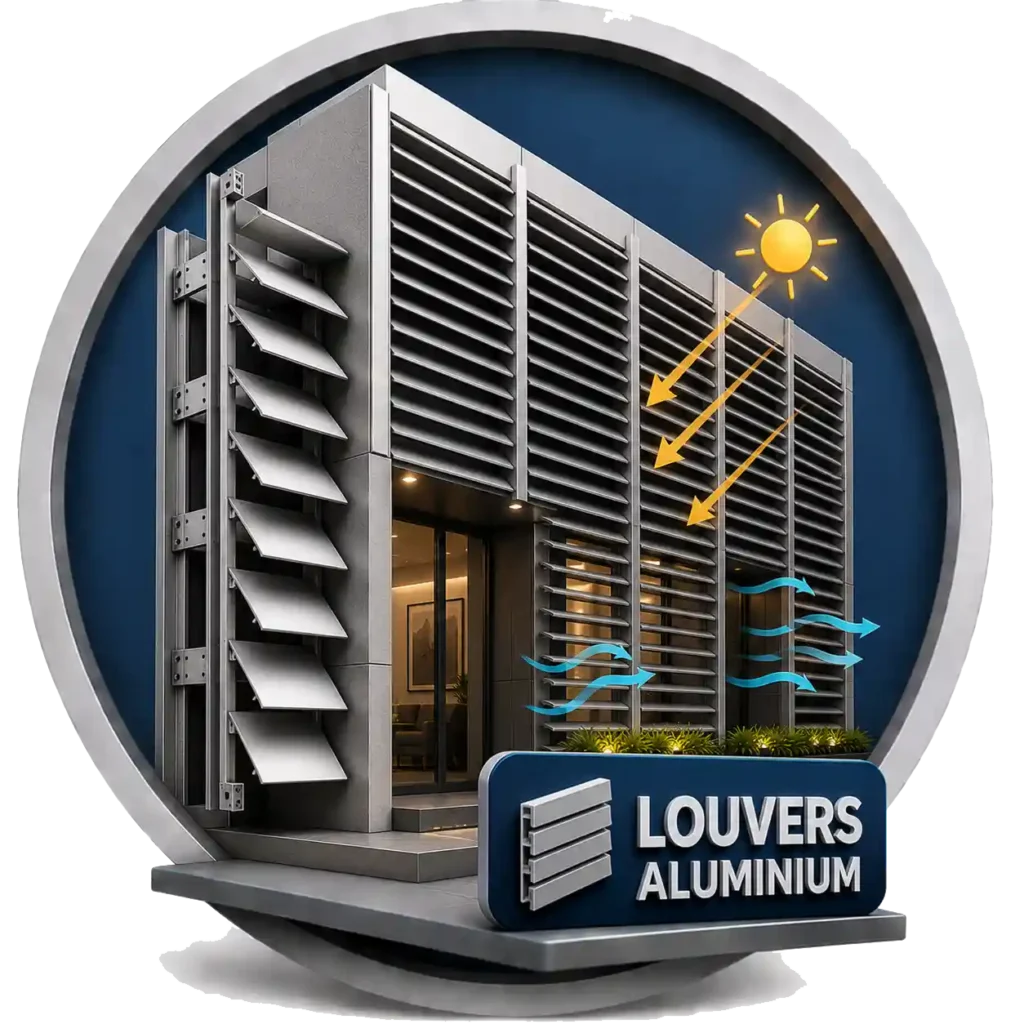 Louvers Aluminium Modern