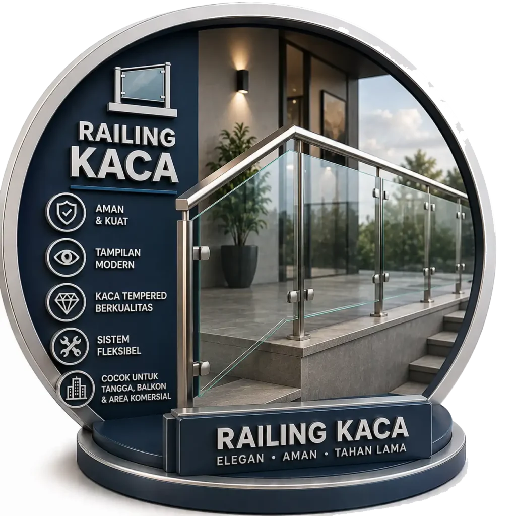 Railing Kaca