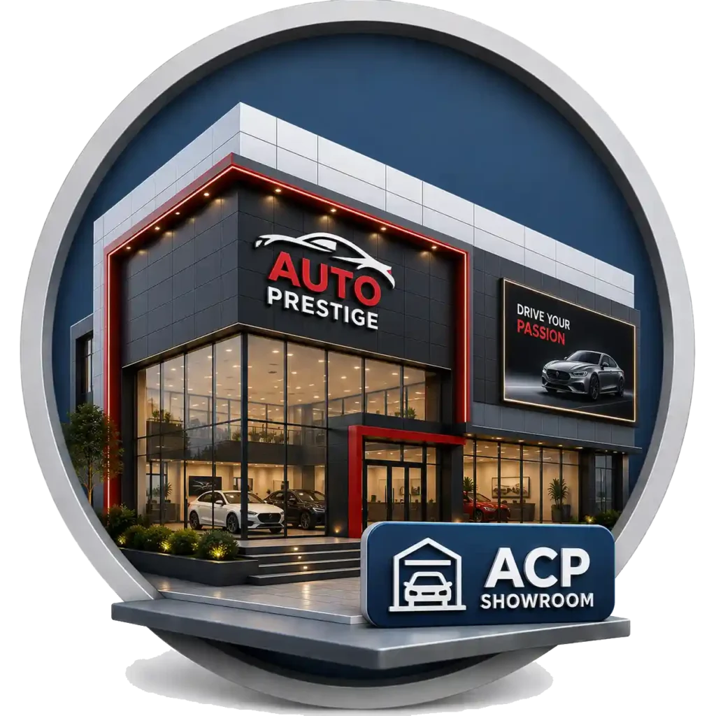 Showroom Mobil Modern ACP