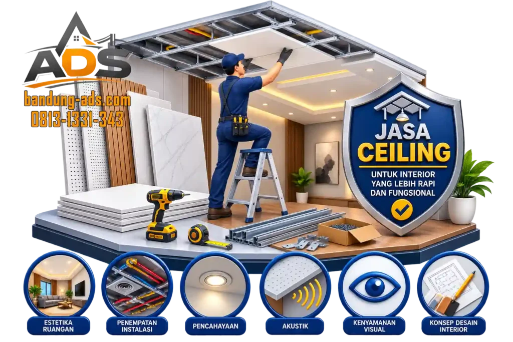 Jasa Ceiling Interior Profesional