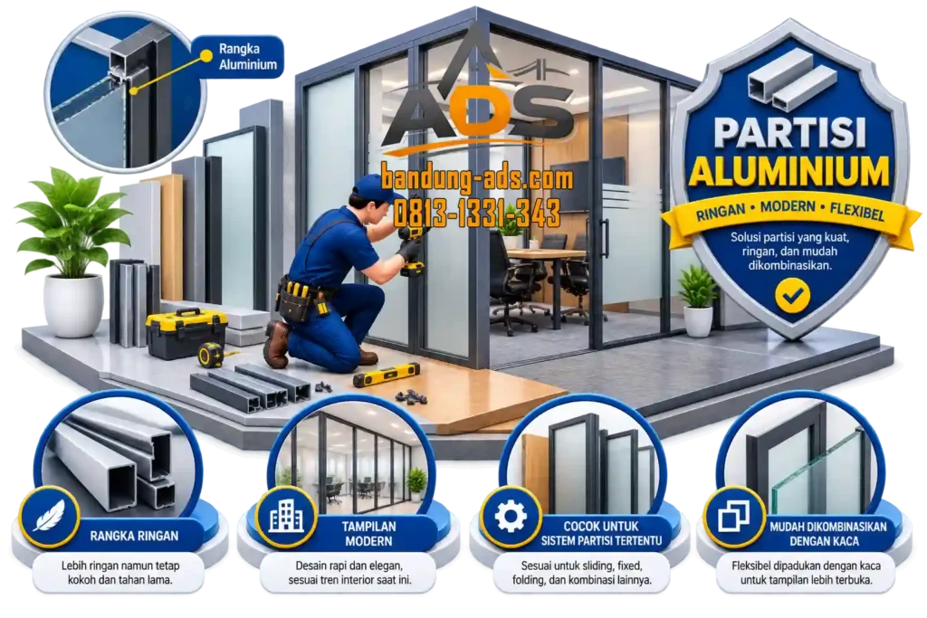 Partisi Aluminium