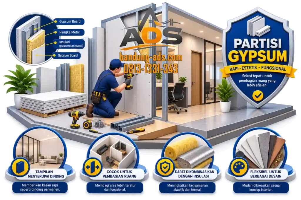 Partisi Gypsum